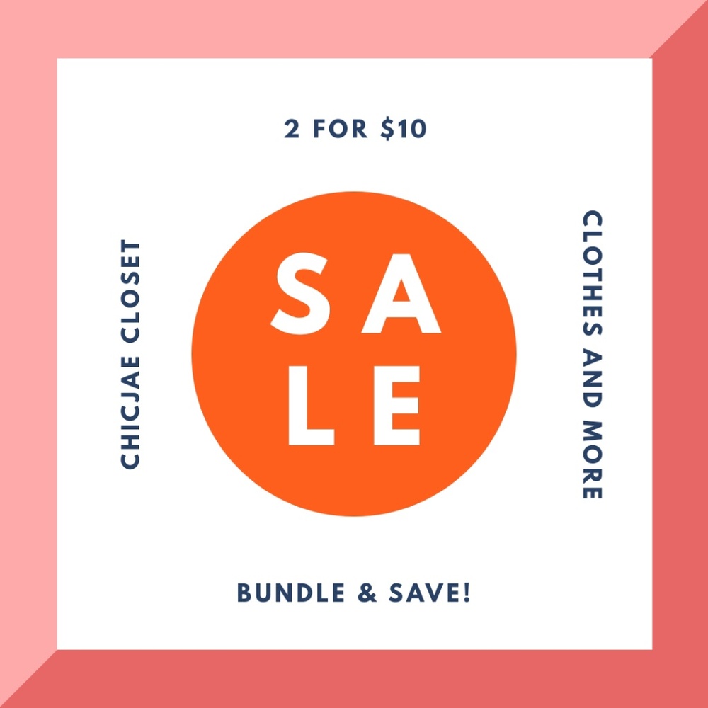 2 for $10 Bundle Items